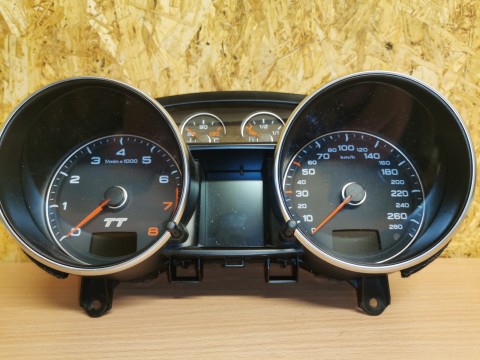 AUDI TT 8J CABRIO INSTRUMENT CLUSTER 8J0920930 E