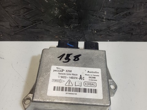 Air bag restrain control module 9X2314D374 Jaguar XF