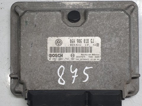 06A906018GJ 0261206756 VW ECU