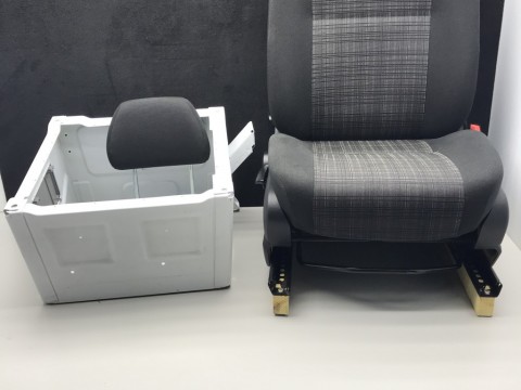 Mercedes sprinter single passenger seat with base 