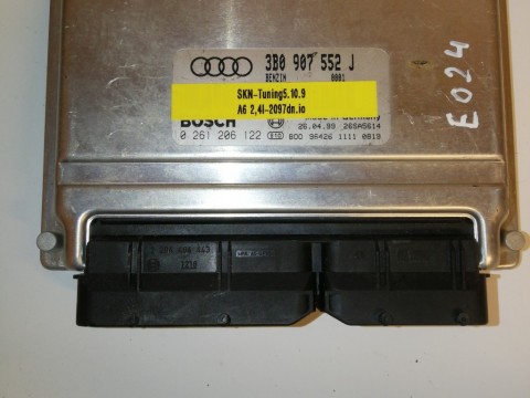 AUDI 2.4 ECU CHIPPED 0261206122 3B0907552J