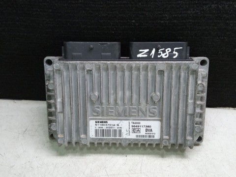 S118047512A 9649117380 ECU for PEUGEOT 206