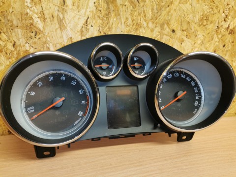 OPEL ZAFIRA C 1.6 TURBO INSTRUMENT CLUSTER 13433802