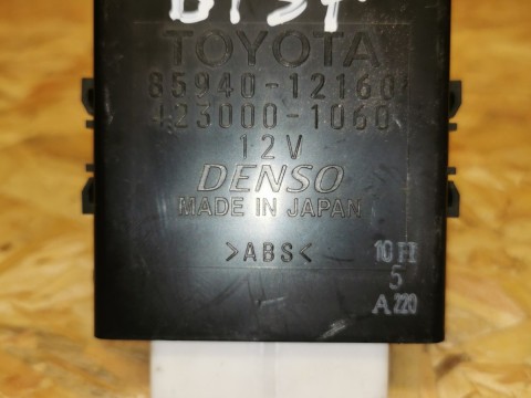 TOYOTA AURIS E15 WIPER RELAY 85940-12160