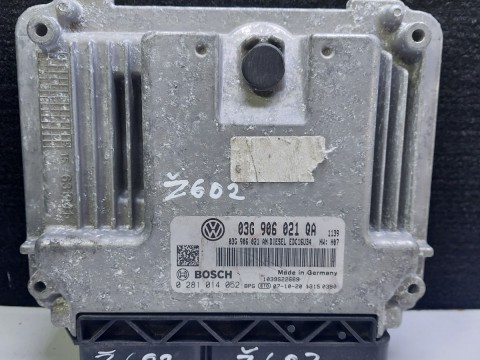 03G906021QA 0281014052 VW GOLF ECU