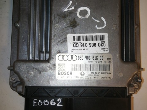 AUDI A4 1.9 TDI ECU 03G906016GD 0281012546