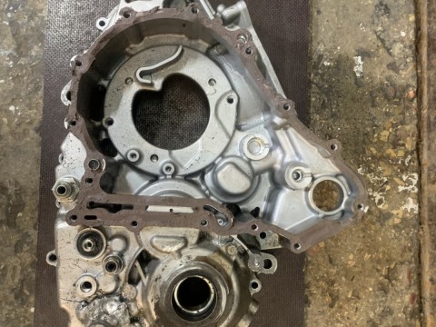 Yamaha raptor 700 2007 left side engine case