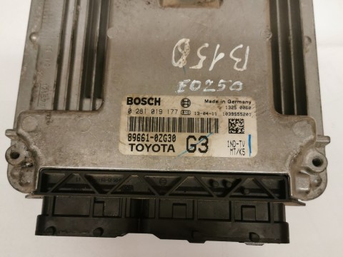 TOYOTA AURIS E18 ECU 0281019177 89661-0ZG30