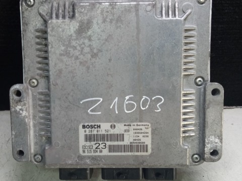 9651593480 0281011521 ECU for CITROEN