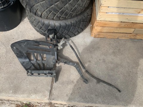 footrest with brake lever YAMAHA RAPTOR 660 2005